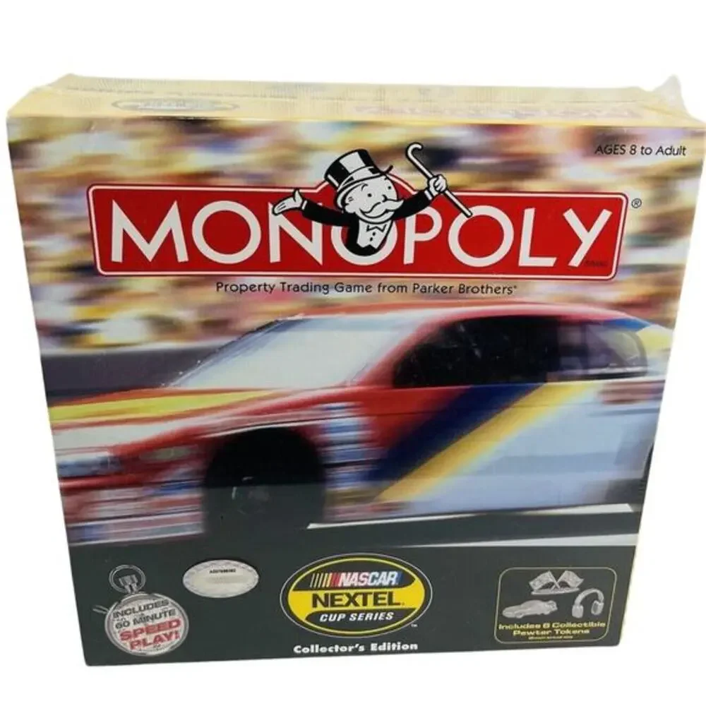 2005‎ Monopoly NASCAR Nextel Cup Series Collectors Edition Sealed